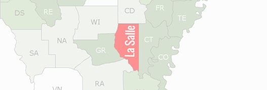 La Salle County Map